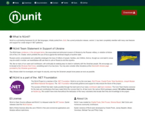 Nunit.net(Nunit) Screenshot