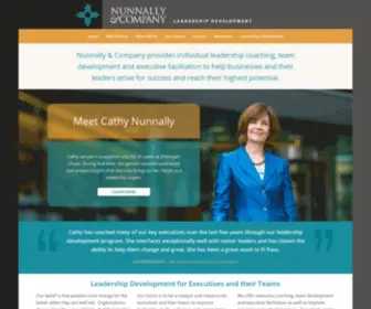Nunnallyco.com(Leadership coaching and team development) Screenshot