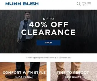 Nunnbush.com(Men's Dress Shoes) Screenshot