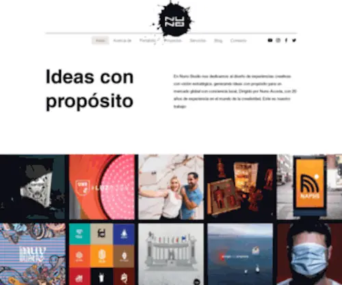 Nuno.studio(Creative experience design) Screenshot