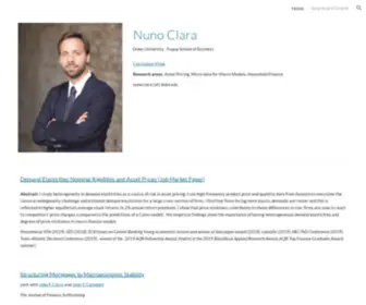 Nunoclara.com(Nunoclara) Screenshot