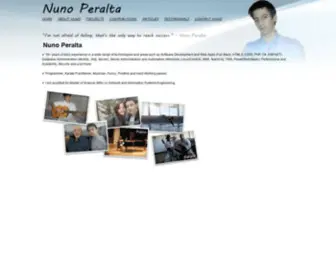 Nunoperalta.com(Nuno Peralta) Screenshot