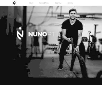 Nunopt.com(Personal Trainer) Screenshot