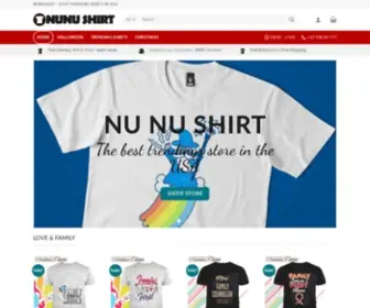 Nunushirt.com(Nunu Shirt) Screenshot