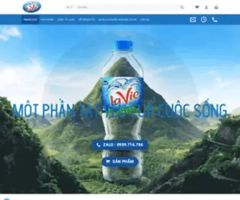 Nuockhoanglaviehcm.com(CÔNG TY PHÂN PHỐI NƯỚC KHOÁNG LAVIE VƯƠNG ANH PHÁT) Screenshot