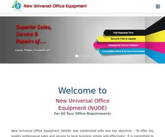 Nuoe-BD.com(New Universal Office Equipment) Screenshot