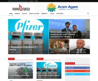 Nuovabrianza.it(Notizie Monza e Brianza) Screenshot