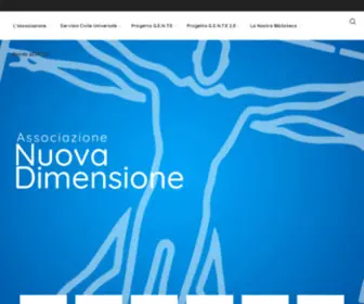 Nuovadimensione.eu(Associazione Nuova Dimensione) Screenshot