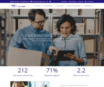 Nuovaposta.com(Il tuo franchising di poste private) Screenshot