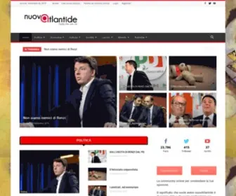 Nuovatlantide.org(La community online per condividere la tua opinione) Screenshot