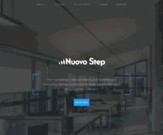 Nuovostep.com(Professional Services in the EdTech sphere) Screenshot