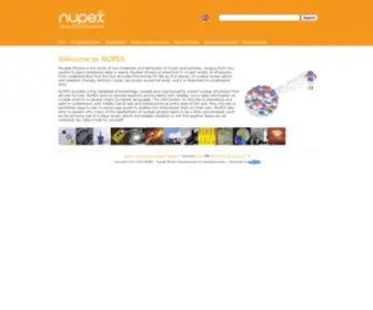 Nupex.eu(NUPEX) Screenshot