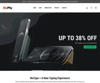 Nuphy.com(NuPhy®Studio) Screenshot