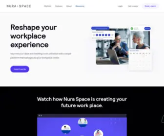 Nuraspace.com(Nura Space) Screenshot
