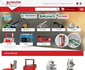 Nurcivan.com(Nurcivan Ambalaj) Screenshot