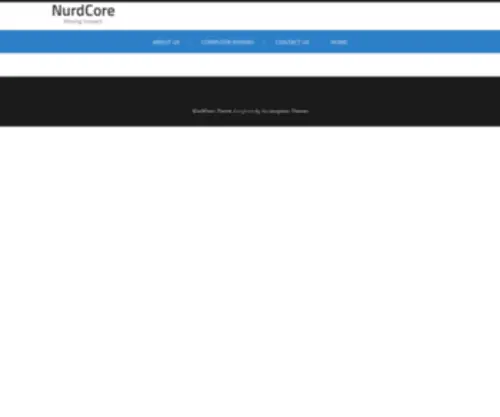 Nurdcore.com(Moving forward) Screenshot