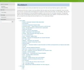 Nurdletech.com(Nurdletech ? Nurdletech) Screenshot