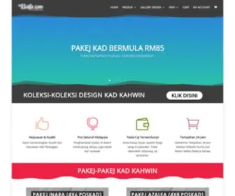 Nurfa.com(Pakej Kad Kahwin Terbaik Di Malaysia) Screenshot