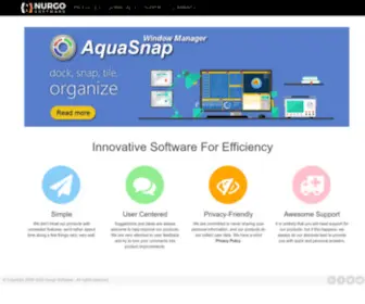 Nurgo-Software.com(Nurgo Software) Screenshot