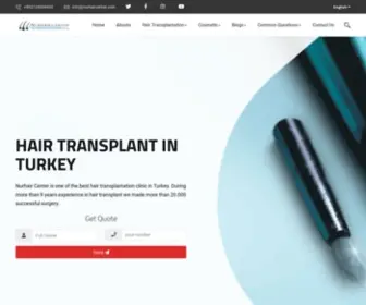 Nurhaircenter.com(NurHair Center) Screenshot