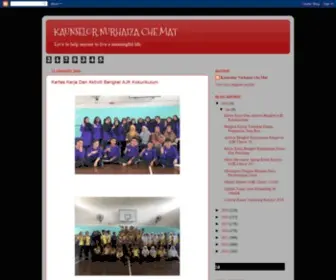 Nurhaizachemat.com(GURU KAUNSELING NURHAIZA CHE MAT) Screenshot