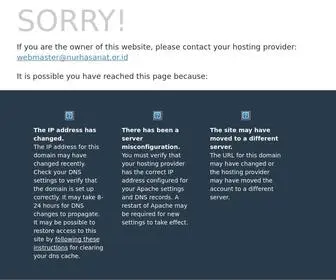 Nurhasanat.or.id(Default Web Site Page) Screenshot