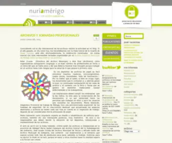 Nuriamerigo.es(Nuria Amerigo) Screenshot