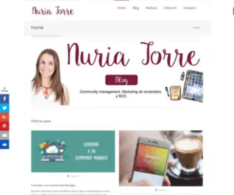 Nuriatorre.com(Blog de Nuria Torre) Screenshot