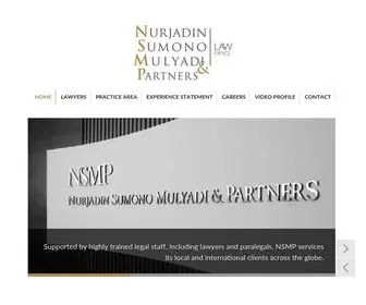 Nurjadinet.com(NSMP at Glance) Screenshot