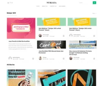Nurjaya.com(Digital Marketing Optimizer) Screenshot