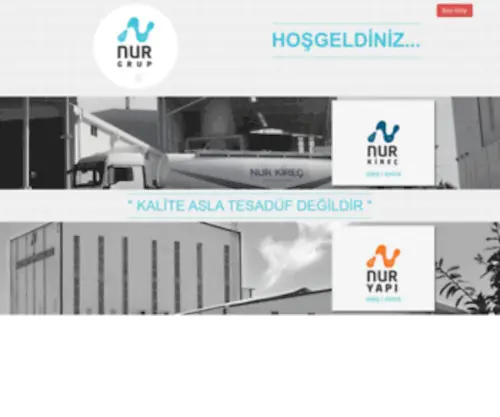 Nurkirec.com.tr(Nur Grup) Screenshot