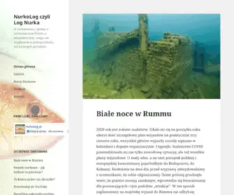 Nurkolog.pl(NurkoLog czyli Log Nurka) Screenshot