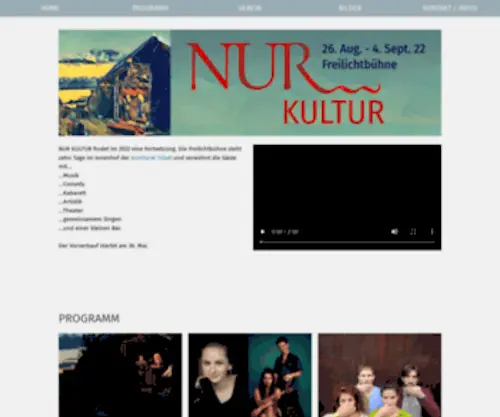 Nurkultur.ch(NUR KULTUR) Screenshot