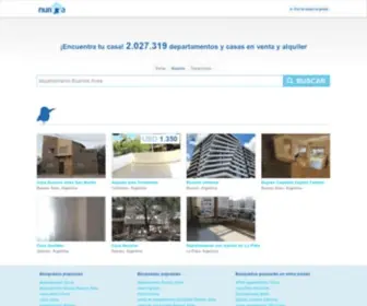 Nuroa.com.ar(Departamentos y casas) Screenshot