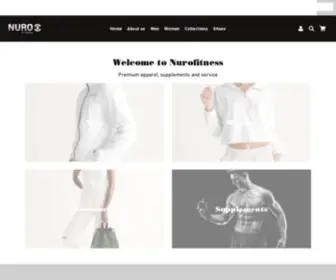 Nurofit.ca(Nurofit Gym Clothing) Screenshot