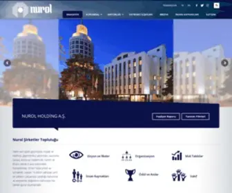Nurol.com.tr(Nurol Holding) Screenshot