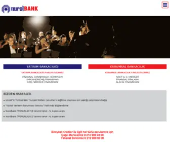 Nurolbank.com.tr(Nurol Bank) Screenshot