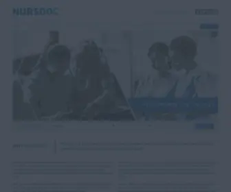 Nursdoc.com(Nursing & Healthcare Recruitment Agency) Screenshot