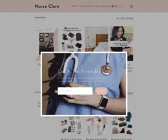 Nurse-Clara.com(Nurse Clara) Screenshot