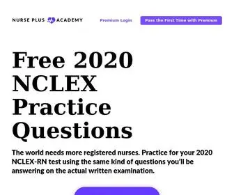 Nurse.plus(Free NCLEX Practice Questions) Screenshot