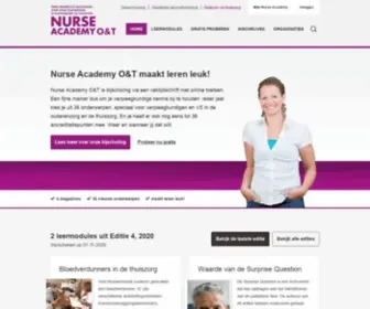 Nurseacademyot.nl(Nurse Academy) Screenshot