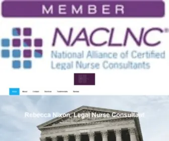 Nursebeccaconsulting.com(Nurse Becca Consulting) Screenshot