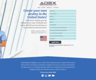 Nursegreencardsponsor.com(ADEX) Screenshot