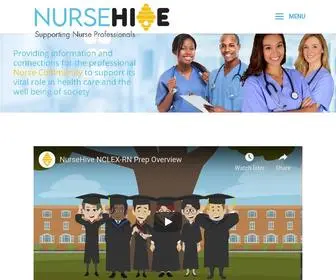 Nursehiveprep.com(NurseHive) Screenshot