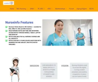 Nurseinfo.in(Nurseinfo) Screenshot