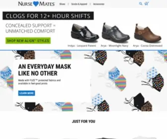 Nursemates.com(The Official Nurse Mates Shoes Website) Screenshot