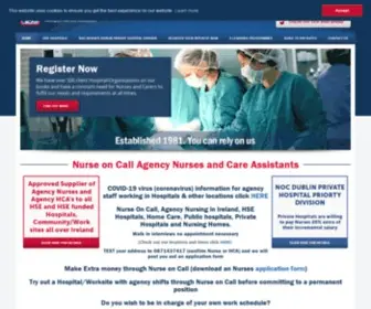 Nurseoncall.ie(Nurse On Call) Screenshot