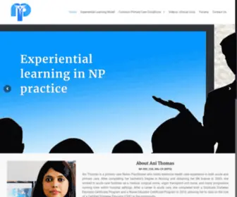 Nursepractitioner.online(Primary health care Nurse practitioner and Experiential Learning Technique Canada) Screenshot