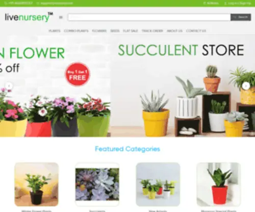 Nurserry.com(Live Nursery) Screenshot