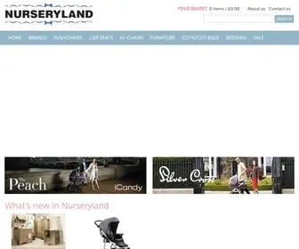 Nurseryland.co.uk(Pushchairs) Screenshot